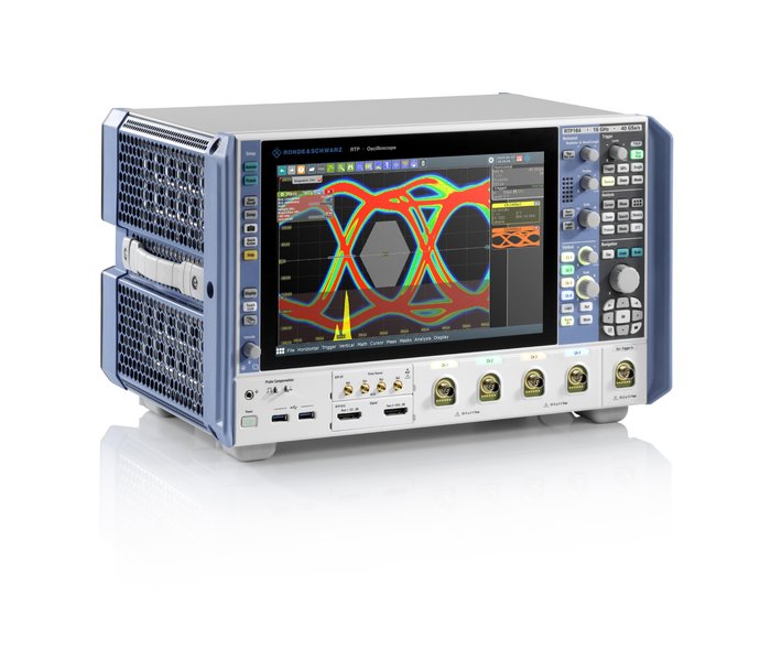 El osciloscopio R&S RTP de alto rendimiento de Rohde & Schwarz duplica el ancho de banda máximo hasta los16 GHz